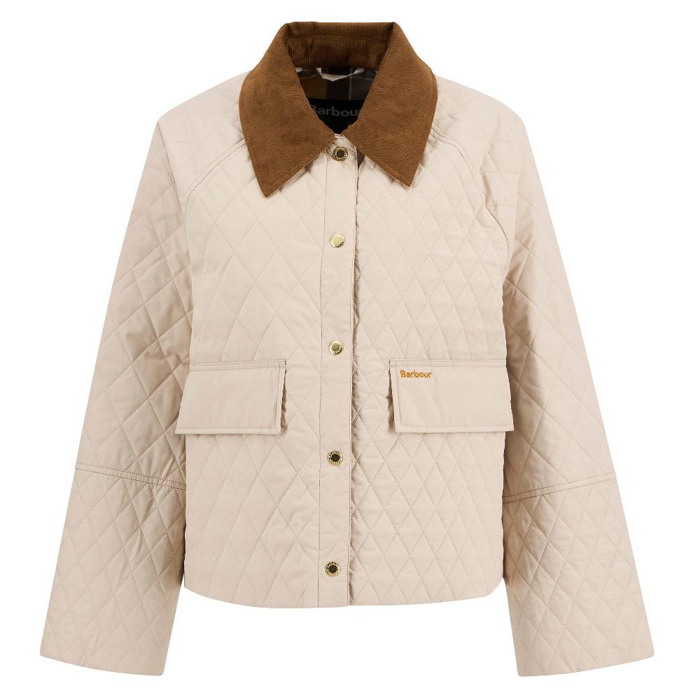 Barbour Kirby Quilted Jacket-Women's Clothing-Jasmine/Dress-US 2/UK 6-Kevin's Fine Outdoor Gear & Apparel