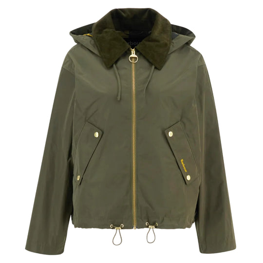 Barbour Weaver Showerproof Jacket-Women's Clothing-Ivy Green/Ancient-US 4/UK 8-Kevin's Fine Outdoor Gear & Apparel