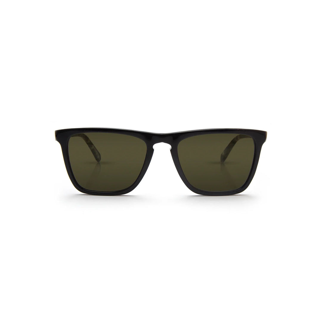 Krewe " Lafitte " Sunglasses-Sunglasses-Black + Absinthe Polarized-Dark Green (P)-Kevin's Fine Outdoor Gear & Apparel