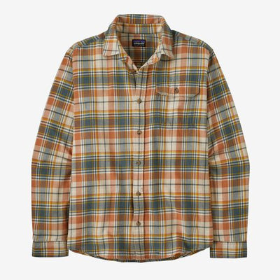 Patagonia Fjord Lightweight Flannel Shirt-Men's Clothing-Lavas: Fertile Brown-S-Kevin's Fine Outdoor Gear & Apparel