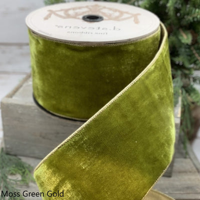 Lush Velvet Ribbon-Lifestyle-Moss Green Gold-Kevin's Fine Outdoor Gear & Apparel