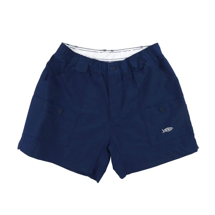 Aftco Original Fishing Shorts 6"-Men's Clothing-Navy-28-Kevin's Fine Outdoor Gear & Apparel