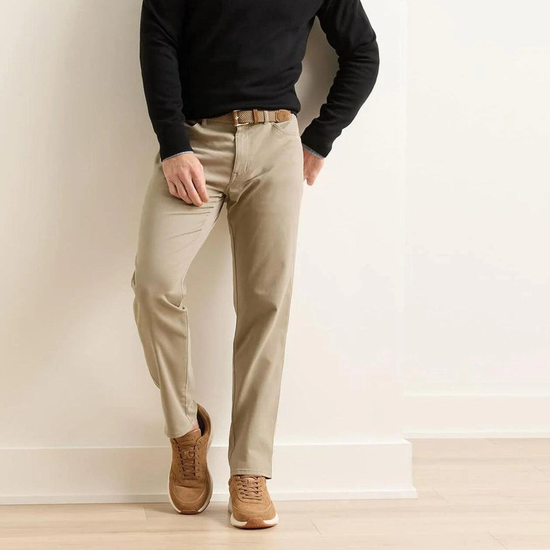 Peter Millar Signature Sateen Five Pocket Pant-Men's Clothing-Kevin's Fine Outdoor Gear & Apparel