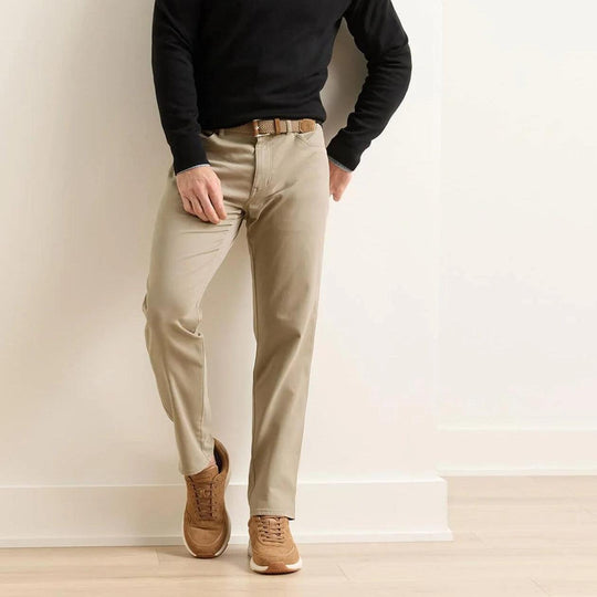 Peter Millar Signature Sateen Five Pocket Pant-Men's Clothing-Kevin's Fine Outdoor Gear & Apparel