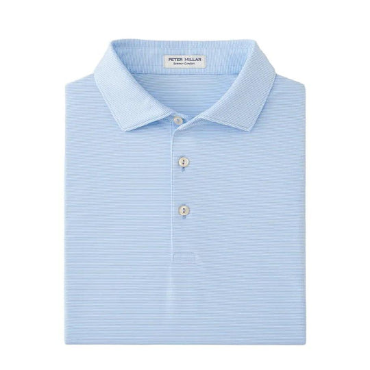 Peter Millar Jubilee Performance Jersey Polo-Men's Clothing-Cottage Blue-S-Kevin's Fine Outdoor Gear & Apparel