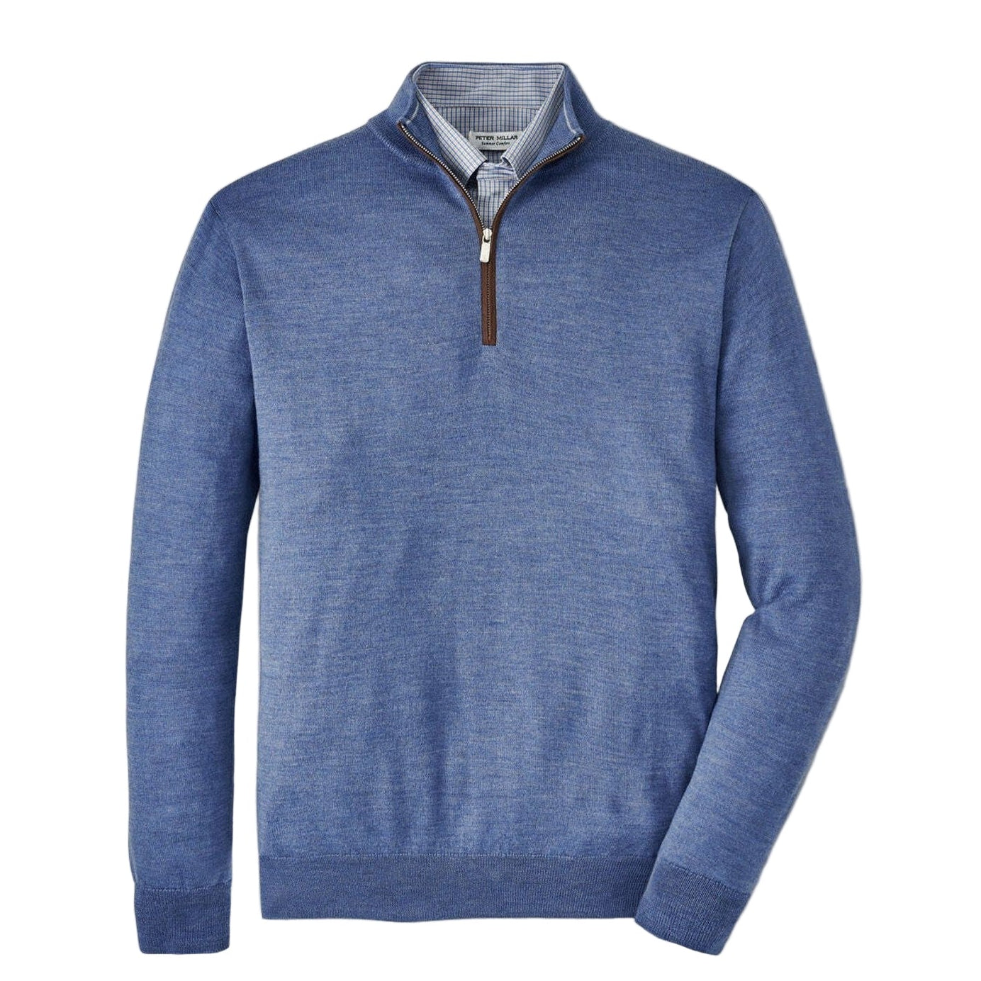 Peter Millar Autumn Crest Suede Trim Quarter-Zip – Kevin's Fine
