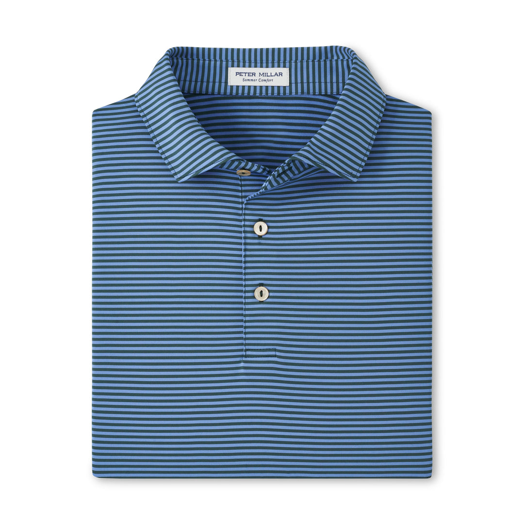 Peter Millar Hales Performance Jersey Polo-Men's Clothing-Nordic Pine-S-Kevin's Fine Outdoor Gear & Apparel