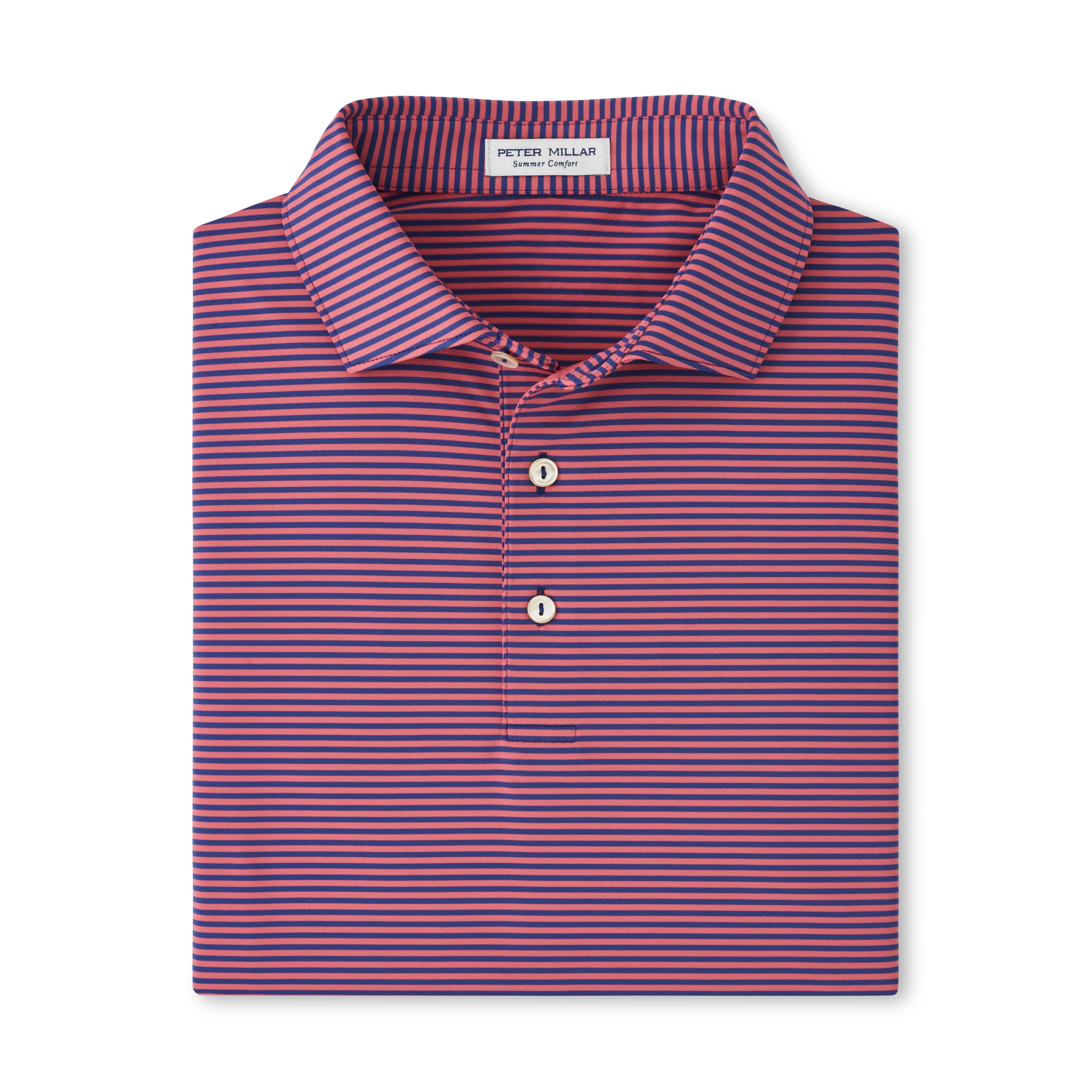 Peter Millar Hales Performance Jersey Polo-Men's Clothing-Sport Navy-S-Kevin's Fine Outdoor Gear & Apparel