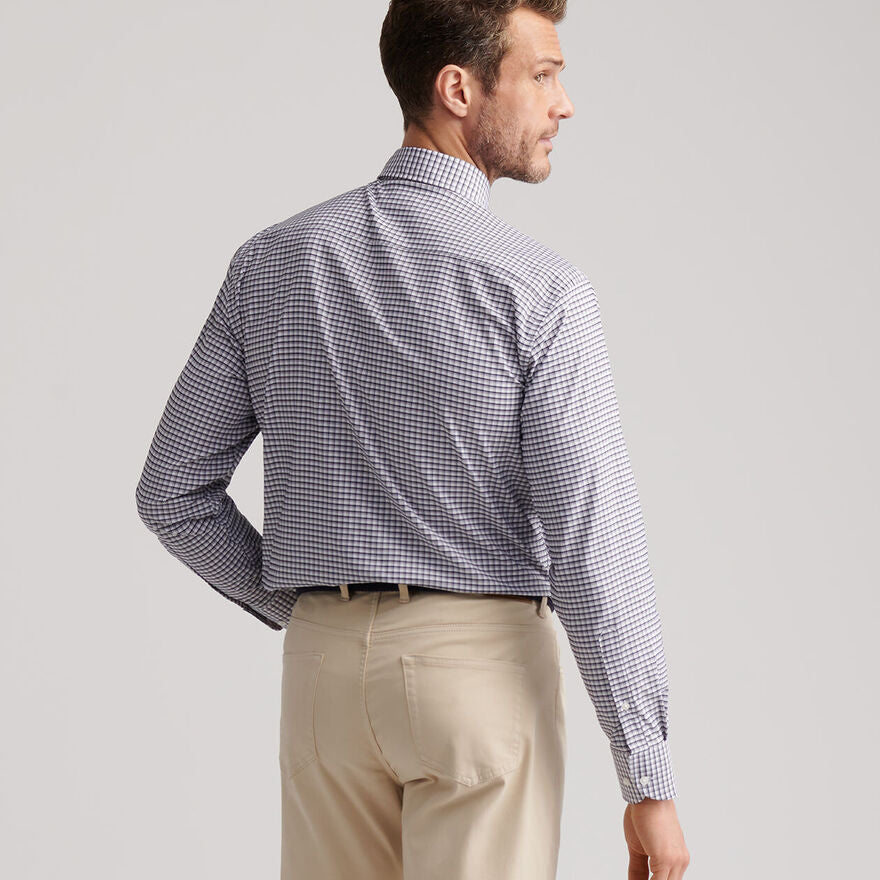 Peter Millar Cashiers Performance Twill Sport Shirt-Men's Clothing-Kevin's Fine Outdoor Gear & Apparel