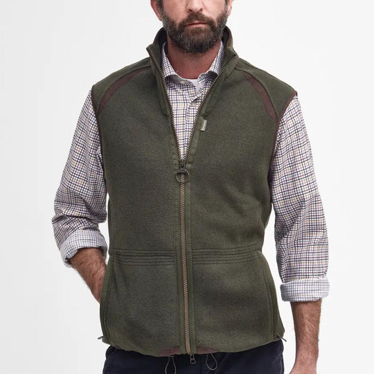 Barbour Langdale Fleece Gilet-Men's Clothing-Kevin's Fine Outdoor Gear & Apparel
