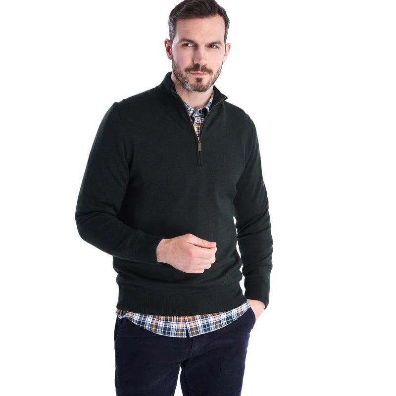 Barbour Gamlin Half Zip Sweater-Men's Clothing-Kevin's Fine Outdoor Gear & Apparel
