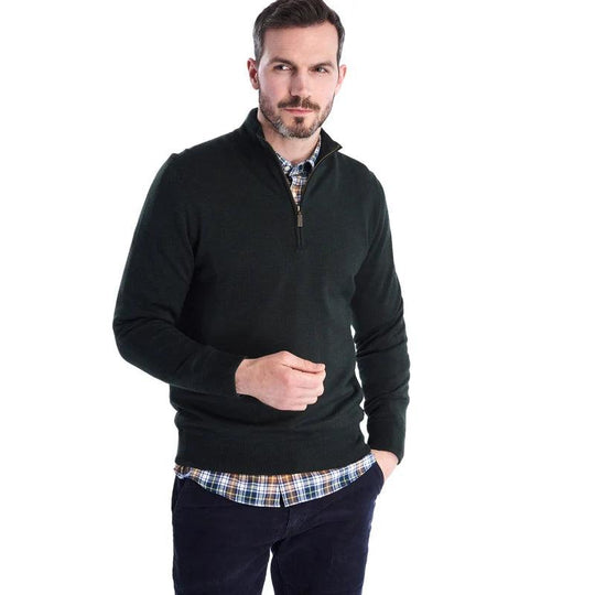 Barbour Gamlin Half Zip Sweater-Men's Clothing-Kevin's Fine Outdoor Gear & Apparel