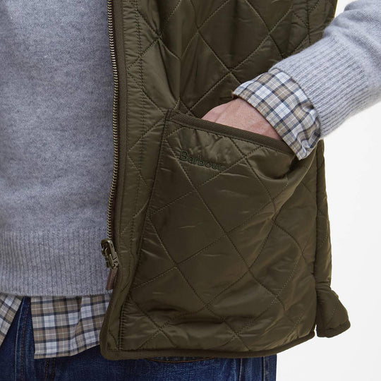 Barbour Polarquilt Zip-In Liner Vest-Men's Clothing-Kevin's Fine Outdoor Gear & Apparel