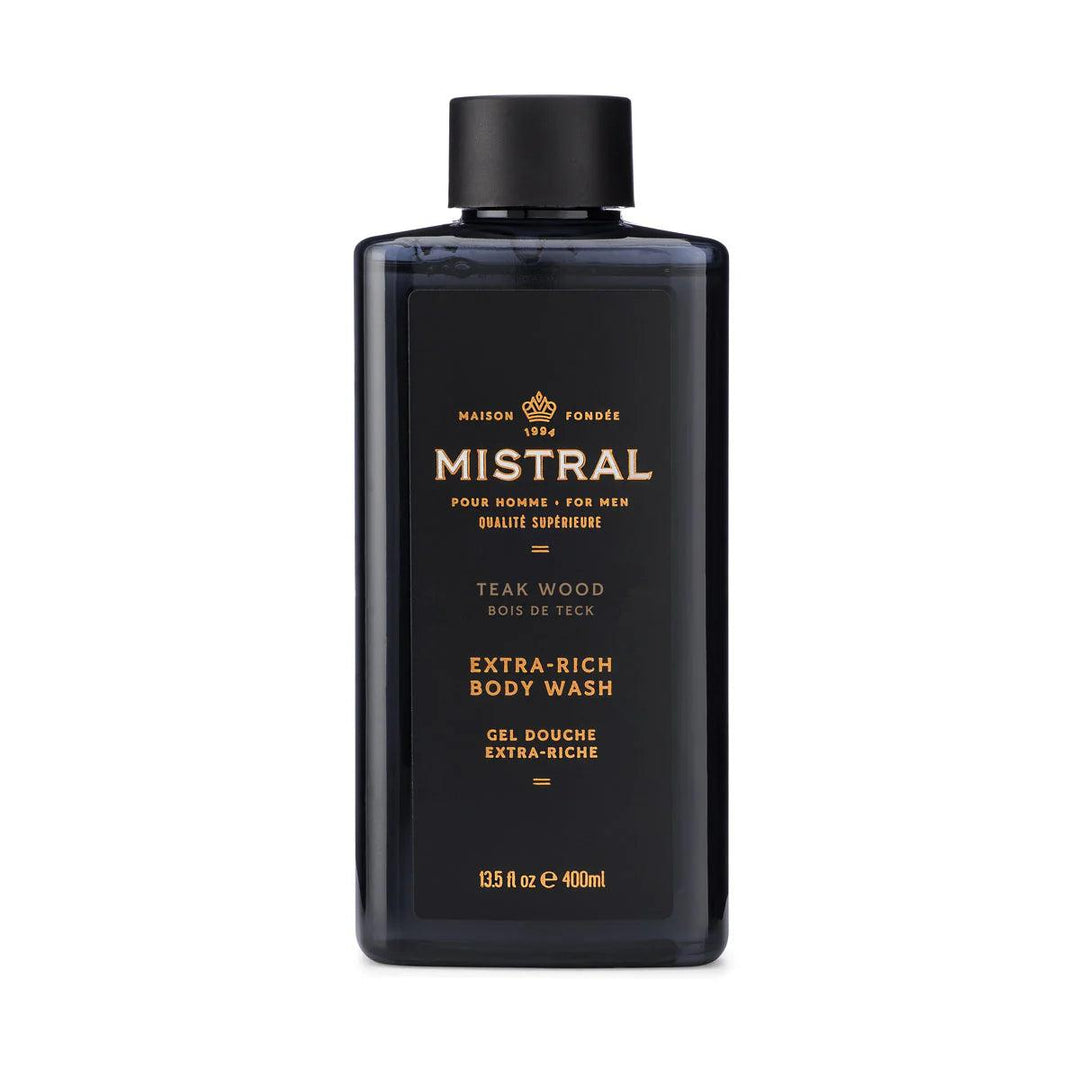 Mistral Men's Body Wash-Home/Giftware-Teak Wood-Kevin's Fine Outdoor Gear & Apparel