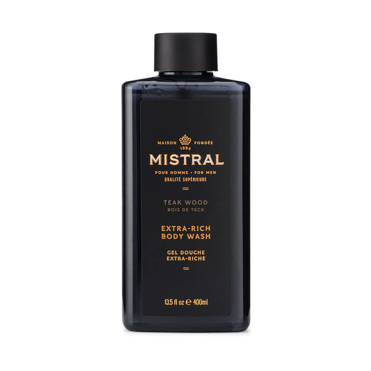 Mistral Men's Body Wash-Home/Giftware-Teak Wood-Kevin's Fine Outdoor Gear & Apparel