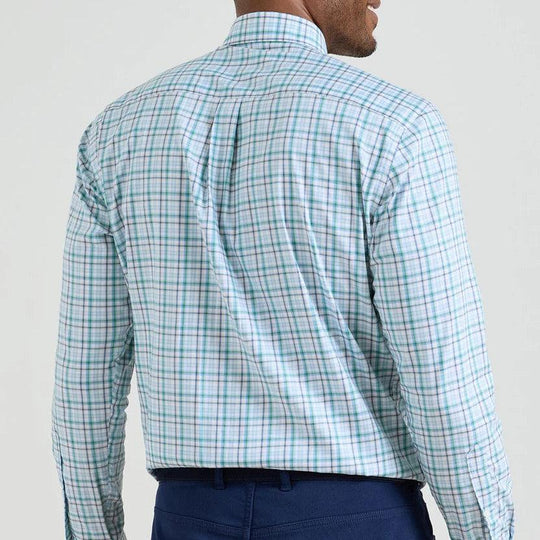 Peter Millar Simon Crown Lite Cotton-Stretch Sport Shirt-Men's Clothing-Kevin's Fine Outdoor Gear & Apparel