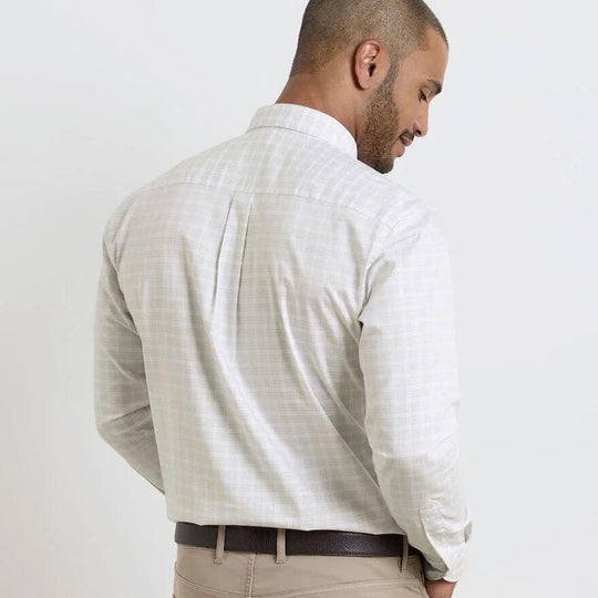 Peter Millar Douglas Crown Lite Cotton-Stretch Sport Shirt-Men's Clothing-Kevin's Fine Outdoor Gear & Apparel