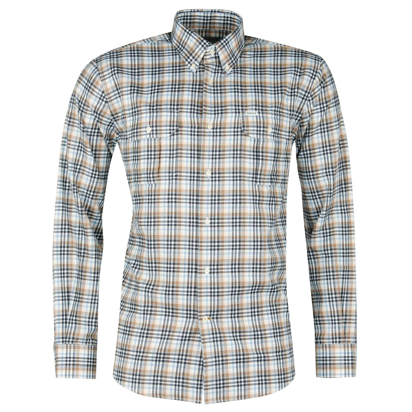 Barbour Eastwood Thermo Weave Shirt-STONE-S-Kevin's Fine Outdoor Gear & Apparel