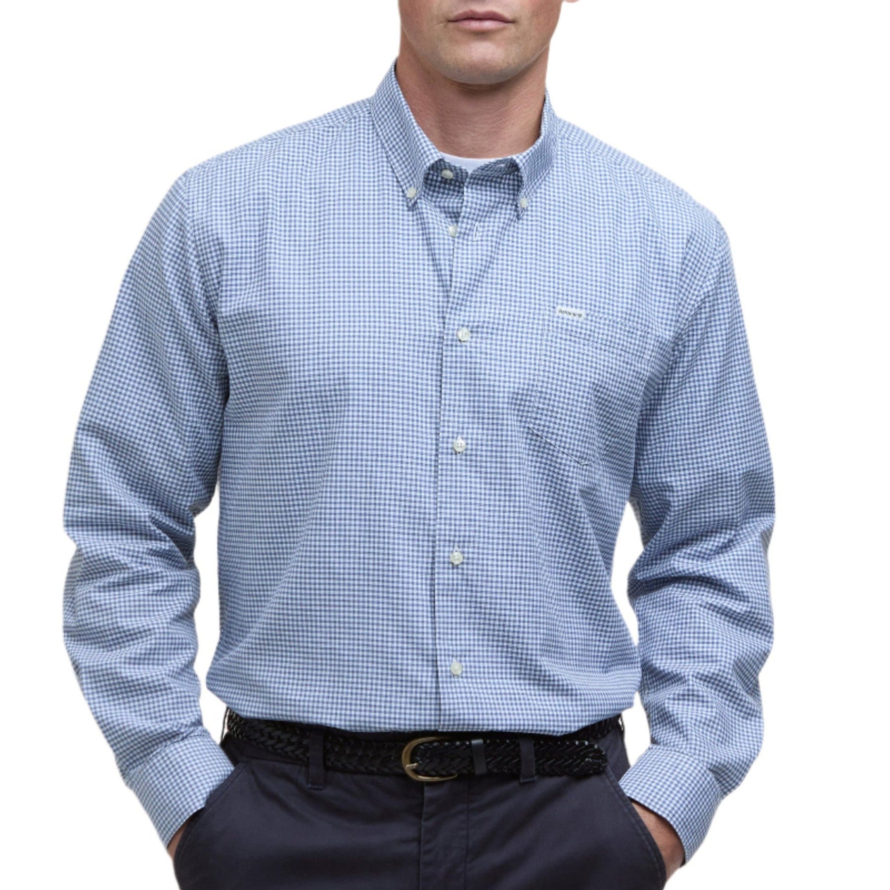 Barbour Men's Finwell Gingham Tailored Fit Shirt – Kevin's Fine