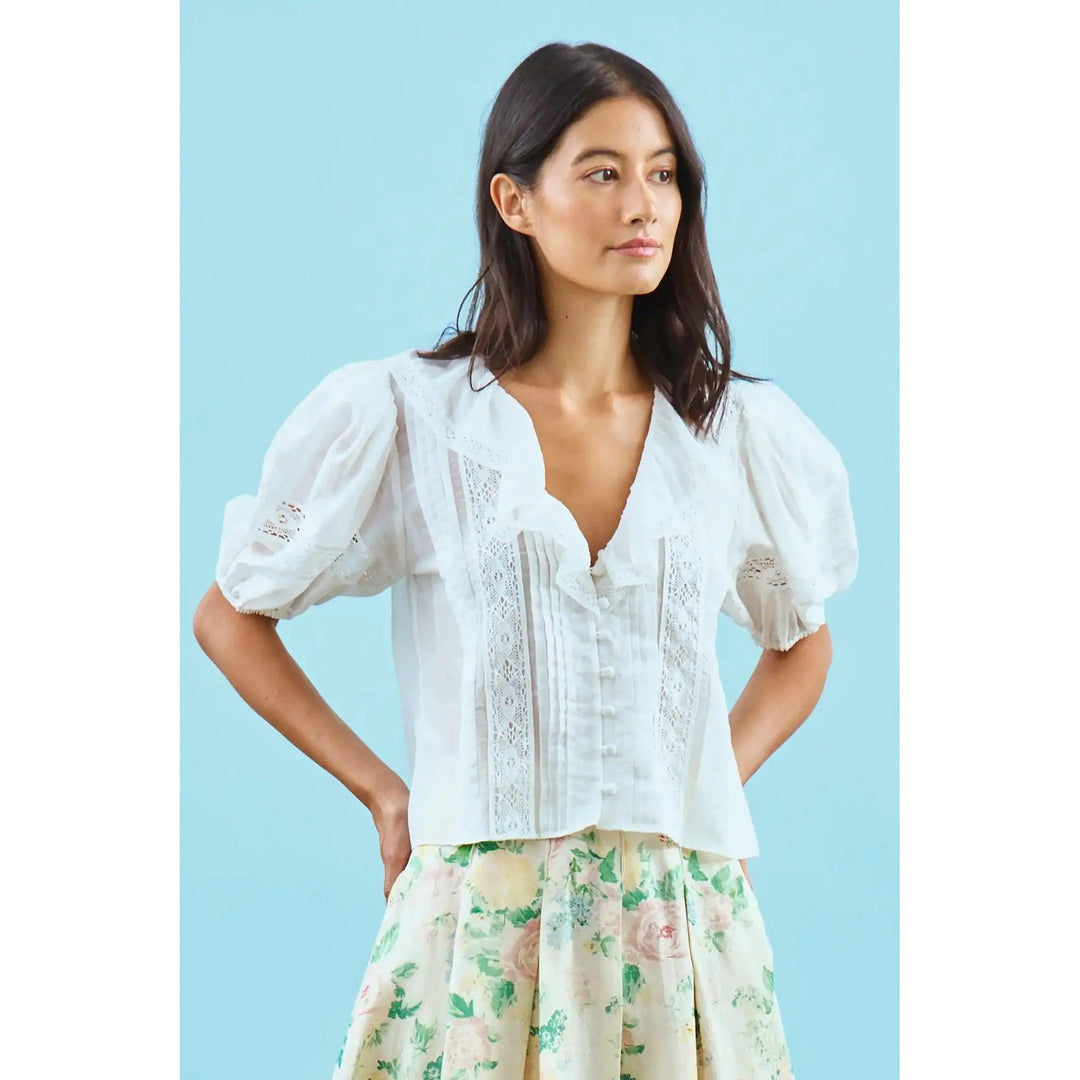 Hunter Bell Mare Top-Women's Clothing-White-2-Kevin's Fine Outdoor Gear & Apparel