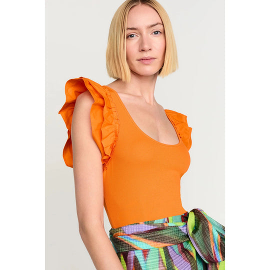Marie Oliver Anna Top-Women's Clothing-Tangerine-XS-Kevin's Fine Outdoor Gear & Apparel