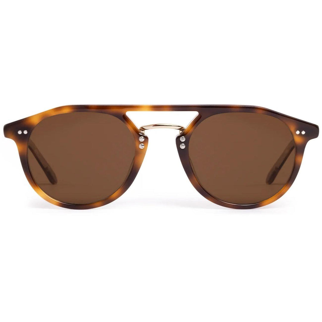 Krewe "Markle" Sunglasses-Sunglasses-Maple and Crystal 12K Polarized-Amber (P)-Kevin's Fine Outdoor Gear & Apparel
