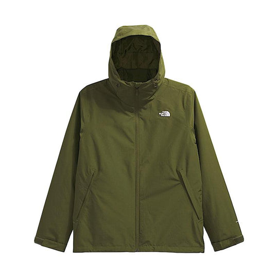 The North Face Men's Mono Carto Tri-Climate Hooded Jacket-Liquidate-Woodland Green-M-Kevin's Fine Outdoor Gear & Apparel