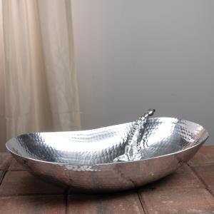 Hammered Oval XL Bowl-Home/Giftware-Kevin's Fine Outdoor Gear & Apparel