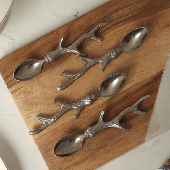 Antler Spoons Set Of 4-Kevin's Fine Outdoor Gear & Apparel