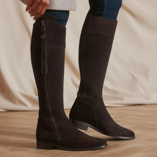 Fairfax & Favor Women's Regina Regular Calf Suede Boot-Women's Footwear-Kevin's Fine Outdoor Gear & Apparel
