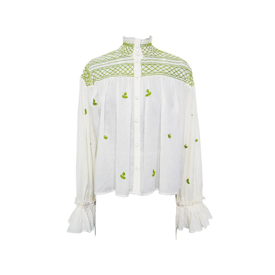 Scarlett Poppies Novelle Top-Women's Clothing-Papyrus w/ Calla Green-XS-Kevin's Fine Outdoor Gear & Apparel