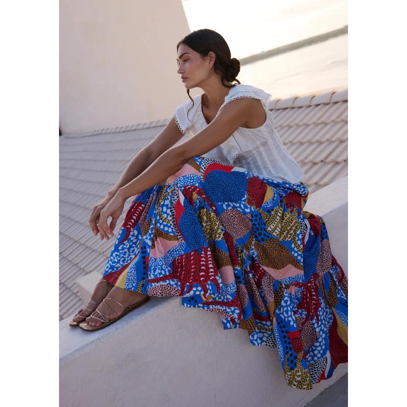 Oliphant Tiered Maxi Skirt-Women's Clothing-Kevin's Fine Outdoor Gear & Apparel