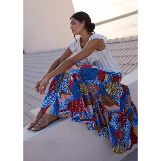 Oliphant Tiered Maxi Skirt-Women's Clothing-Kevin's Fine Outdoor Gear & Apparel