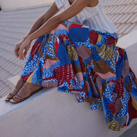 Oliphant Tiered Maxi Skirt-Women's Clothing-Kevin's Fine Outdoor Gear & Apparel