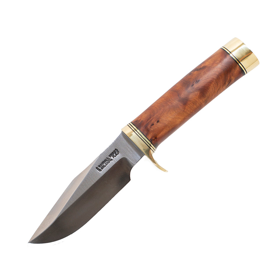 Randall Made 23-4.5 Gamemaster Thuya Burl Handle w/ Brass Butt Cap-Knives & Tools-Kevin's Fine Outdoor Gear & Apparel