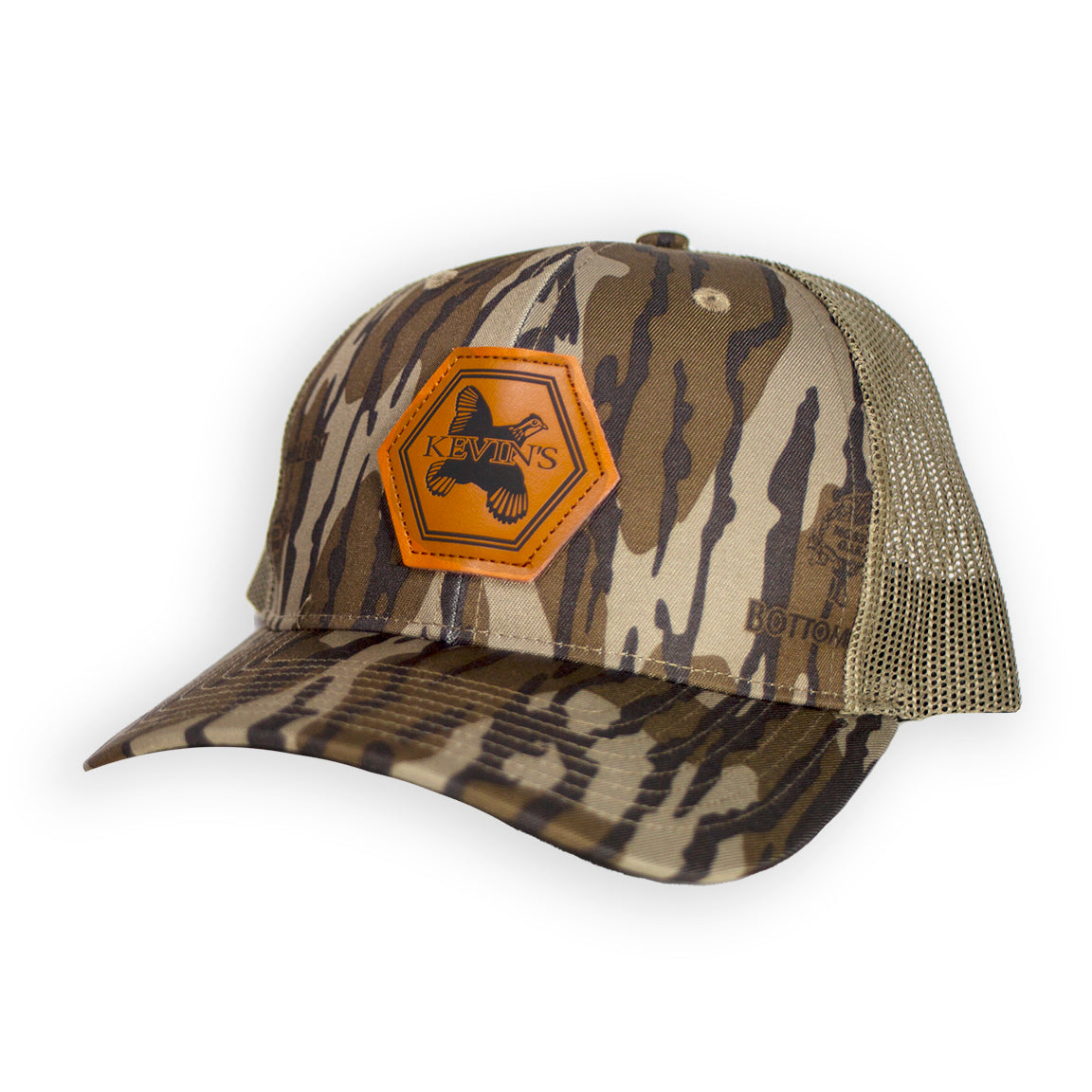 Kevin's Richardson Leather Quail Patch Cap-Men's Accessories-Bottomland-ONE SIZE-Kevin's Fine Outdoor Gear & Apparel