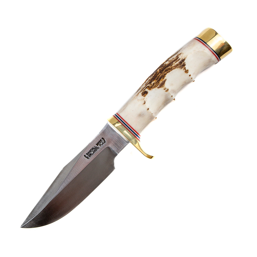 Randall Made 23-4.5 Gamemaster Stag Finger Groove-Knives & Tools-Kevin's Fine Outdoor Gear & Apparel