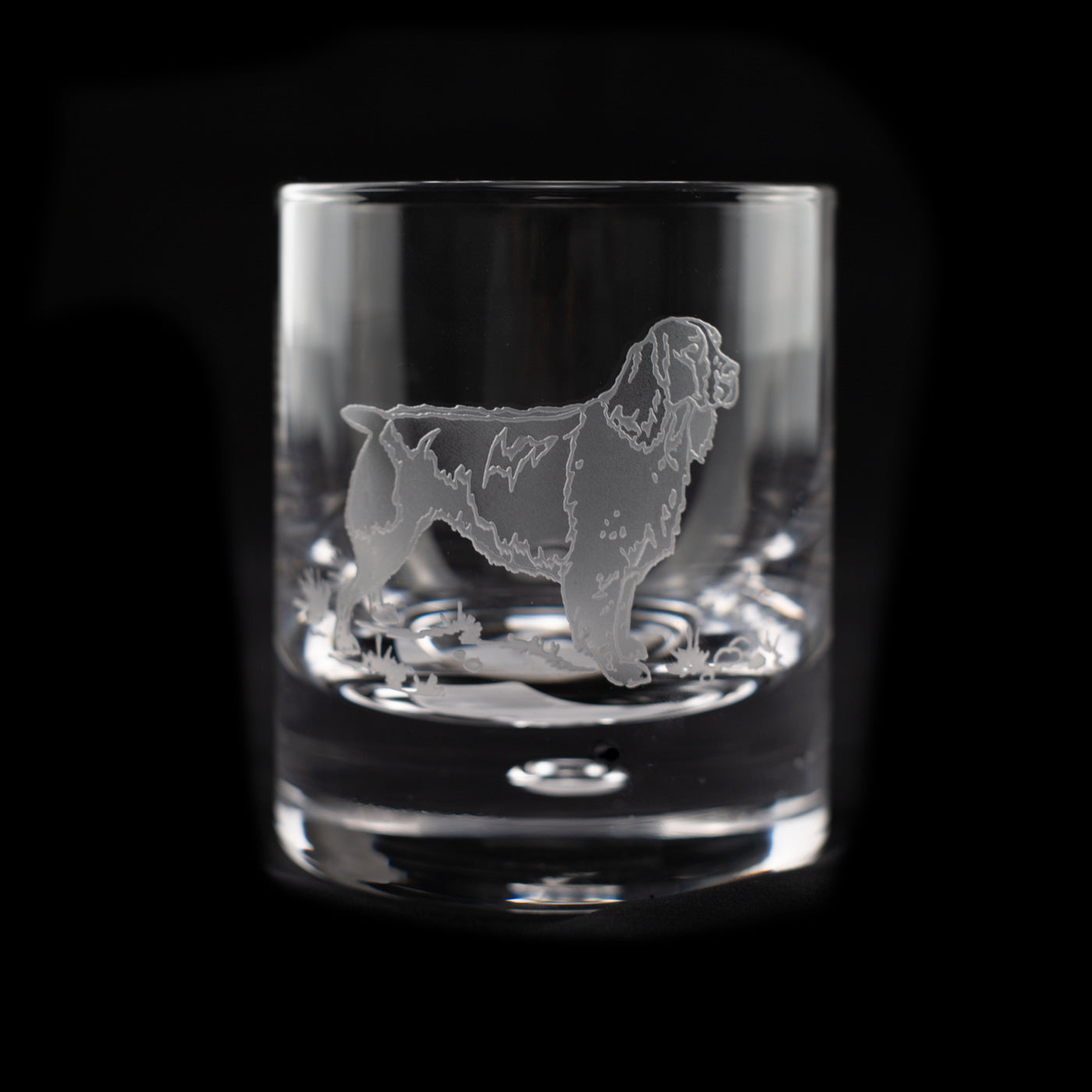 Kevin's 11 oz. Crystal Old Fashioned Glass-Home/Giftware-ENGLISH SPRINGER-Kevin's Fine Outdoor Gear & Apparel