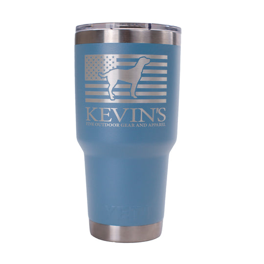 Kevin's Custom Yeti Ramblers-Hunting/Outdoors-Lab Flag-Nordic Blue-30 oz-Kevin's Fine Outdoor Gear & Apparel