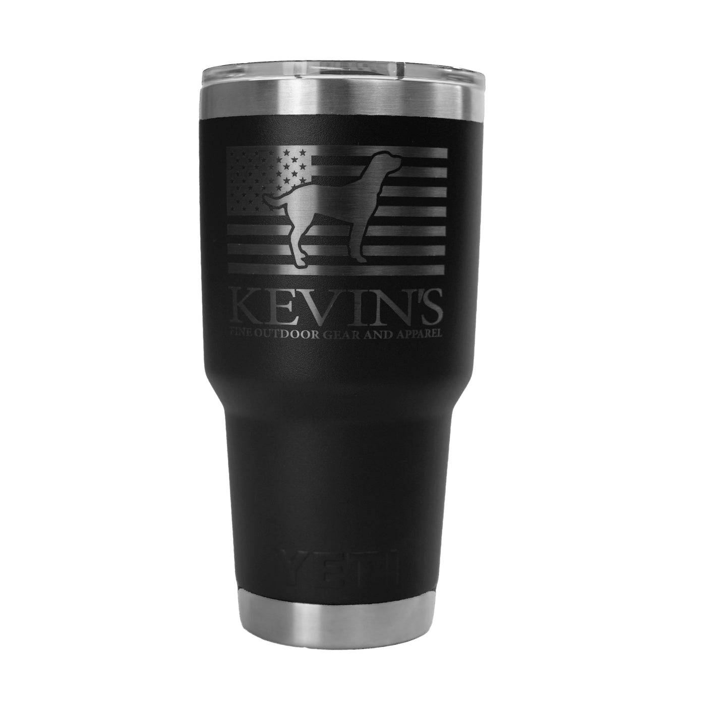 Kevin's Custom Yeti Ramblers-Hunting/Outdoors-Lab Flag-Black-30 oz-Kevin's Fine Outdoor Gear & Apparel