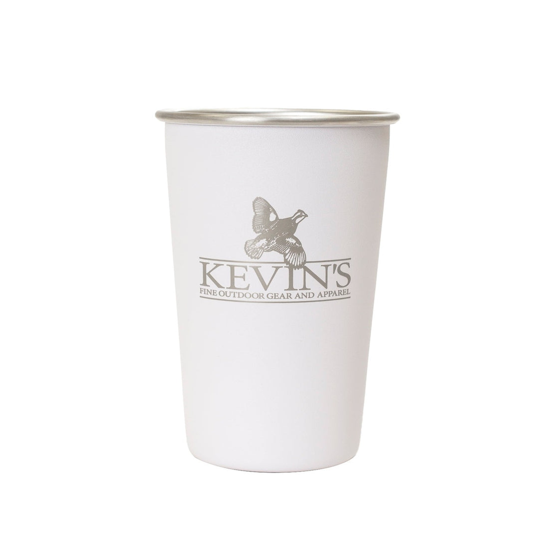 Kevin's Stainless Steel Pint Cup-Home/Giftware-White-Kevin's Fine Outdoor Gear & Apparel
