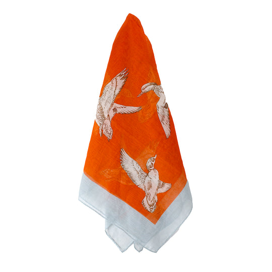 Kevin's Finest Upland Scarf/Bandana-Women's Accessories-Orange Flying Duck-One Size-Kevin's Fine Outdoor Gear & Apparel