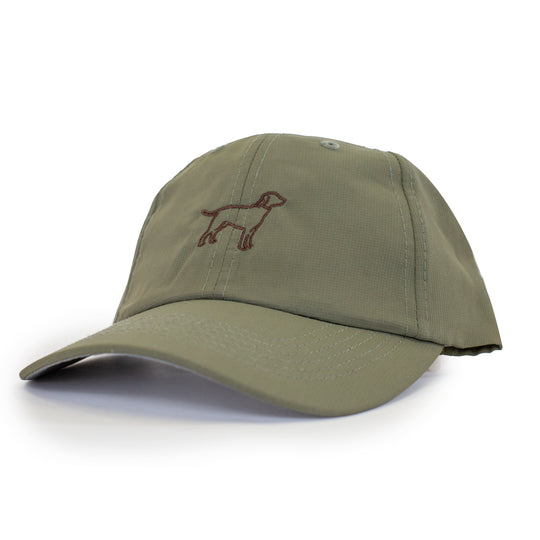 Kevin's Lab Logo Performance Cap-Men's Accessories-OLIVE-Kevin's Fine Outdoor Gear & Apparel