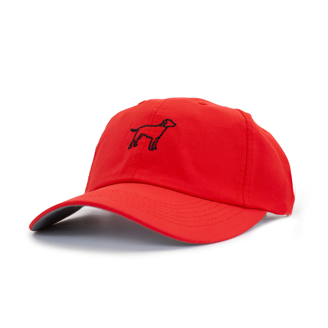 Kevin's Lab Logo Performance Cap-Men's Accessories-RED PEPPER-Kevin's Fine Outdoor Gear & Apparel