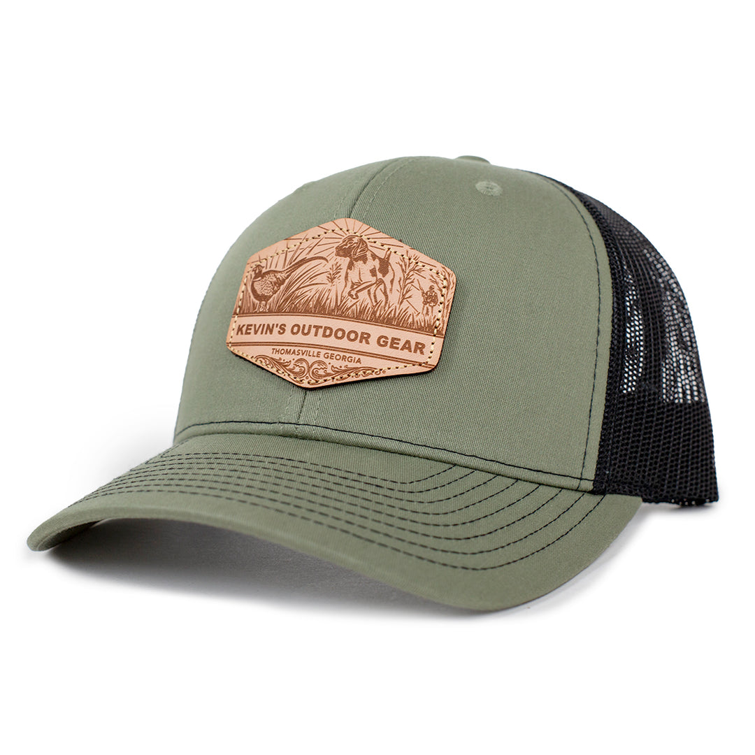 Kevin's Casey Underwood Pointer Cap-Men's Accessories-Split Loden/Black-Thomasville-Kevin's Fine Outdoor Gear & Apparel