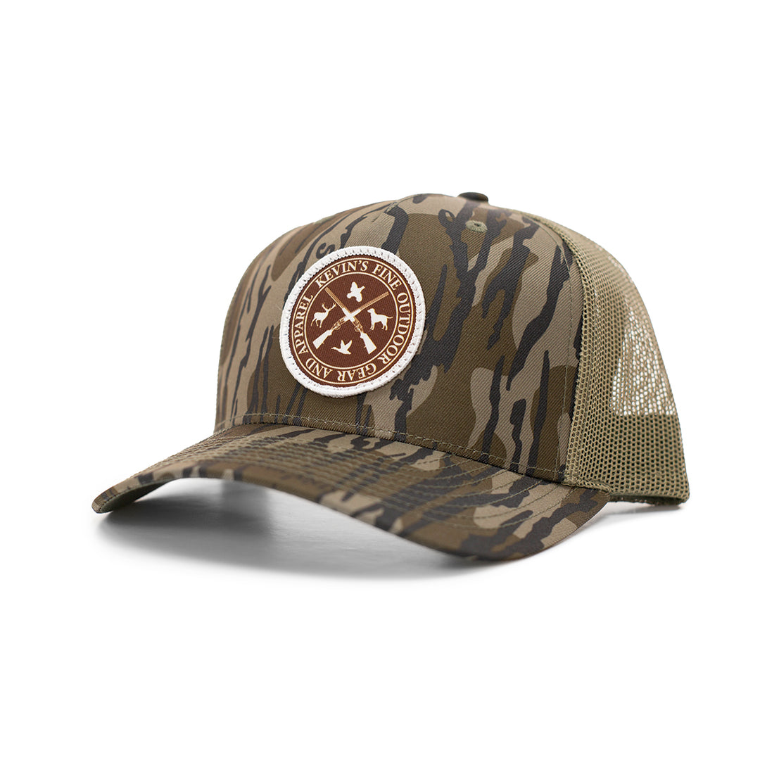 Kevin's Richardson Quad Logo Cap-Men's Accessories-Mossy Oak Bottomland-Kevin's Fine Outdoor Gear & Apparel