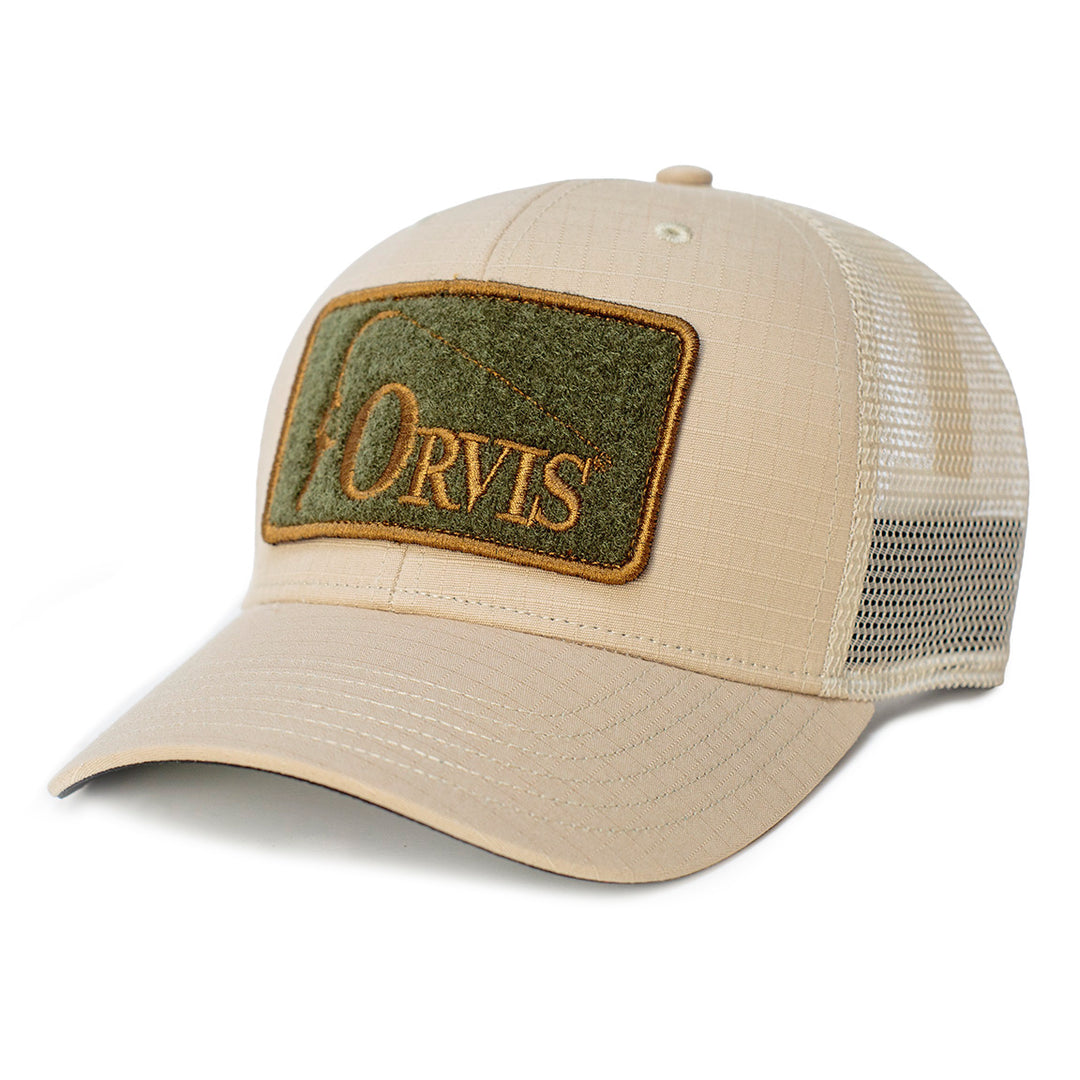 Orvis Ripstop Covert Trucker Hat-Men's Accessories-Shiitake-Kevin's Fine Outdoor Gear & Apparel
