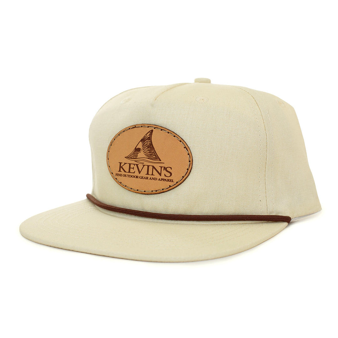 Kevin's Red Fish Rope Cap-Men's Accessories-Cream-Kevin's Fine Outdoor Gear & Apparel