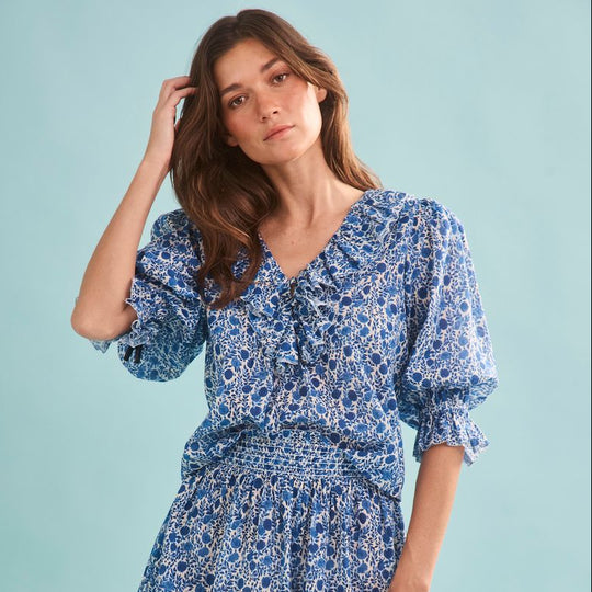 Hunter Bell Imogen Blouse-Women's Clothing-Kevin's Fine Outdoor Gear & Apparel
