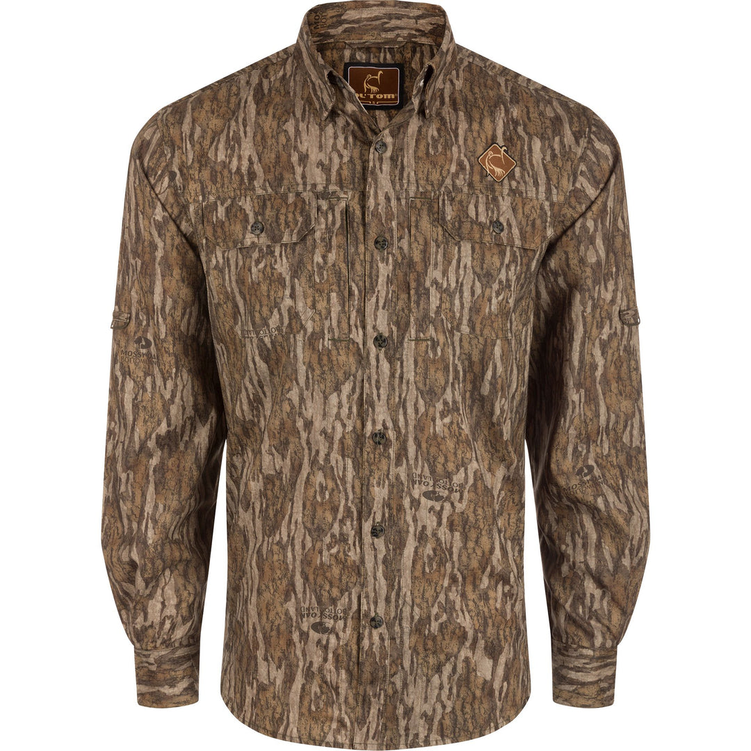Ol' Tom L/S Camo Wingshooter Trey Shirt-Men's Clothing-Bottomland-S-Kevin's Fine Outdoor Gear & Apparel